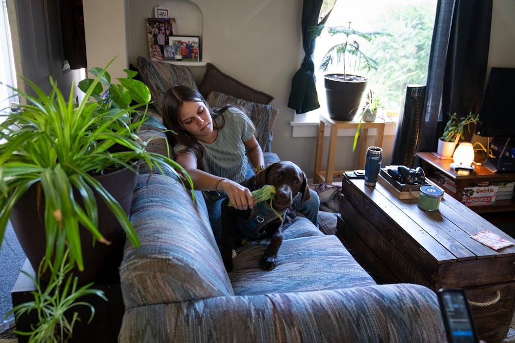Annalie Peterson now lives in Baraboo, Wis., with her dog Waylon.