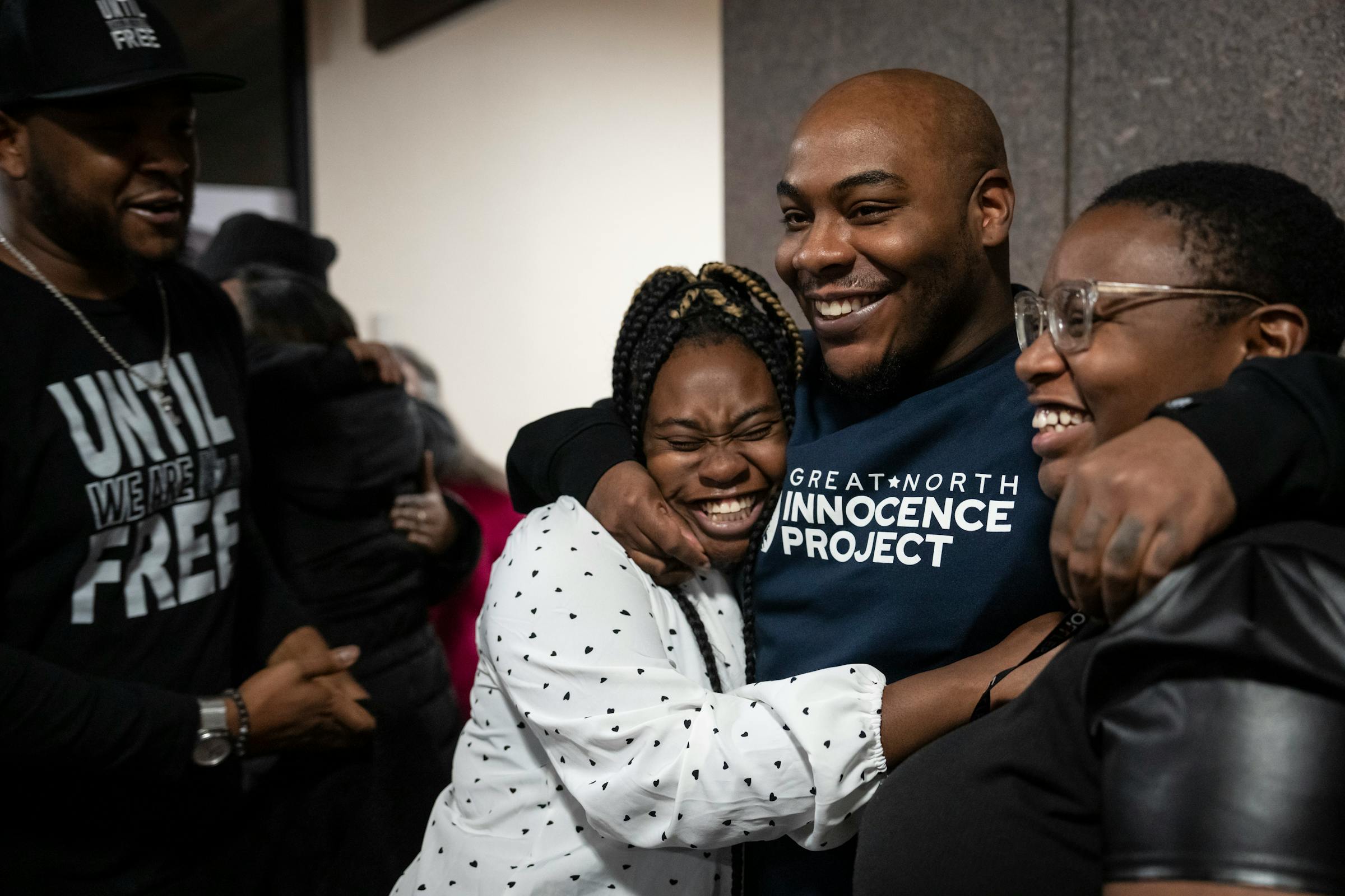 Marvin Haynes, who was released from prison after nearly two decades ...