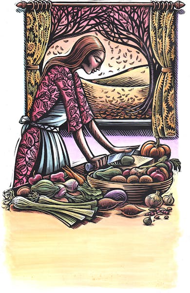 Thanksgiving illustration by Jennifer Hewitson, Special to the Star Tribune