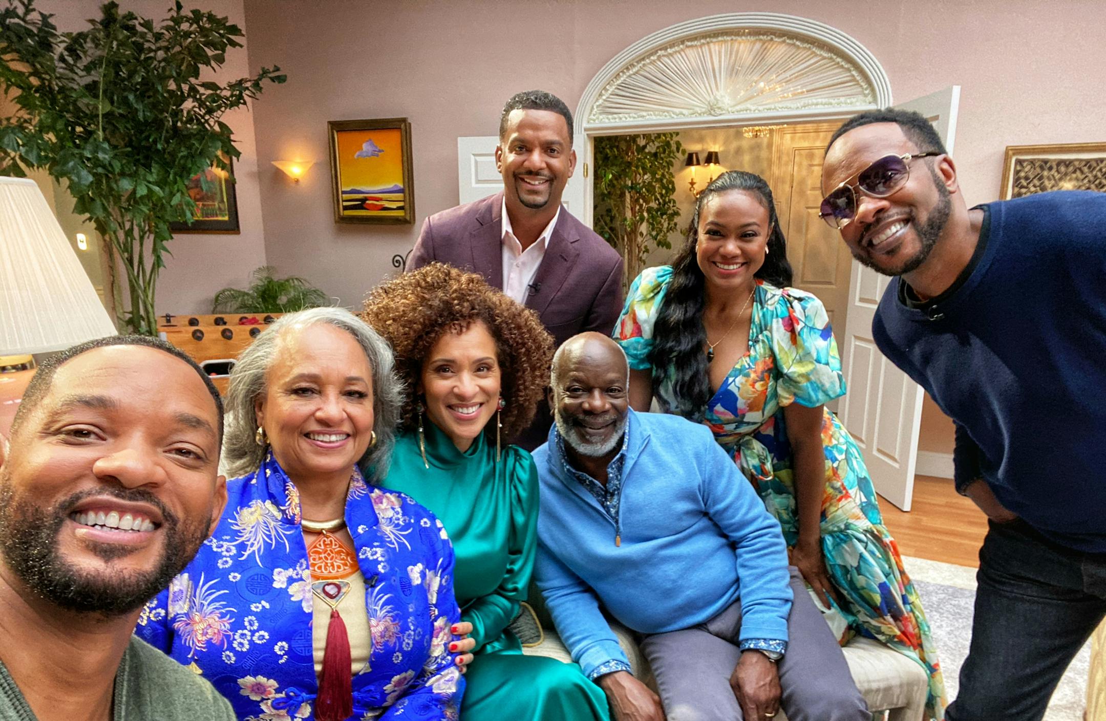 The cast of "Fresh Prince of Bel Air." HBO