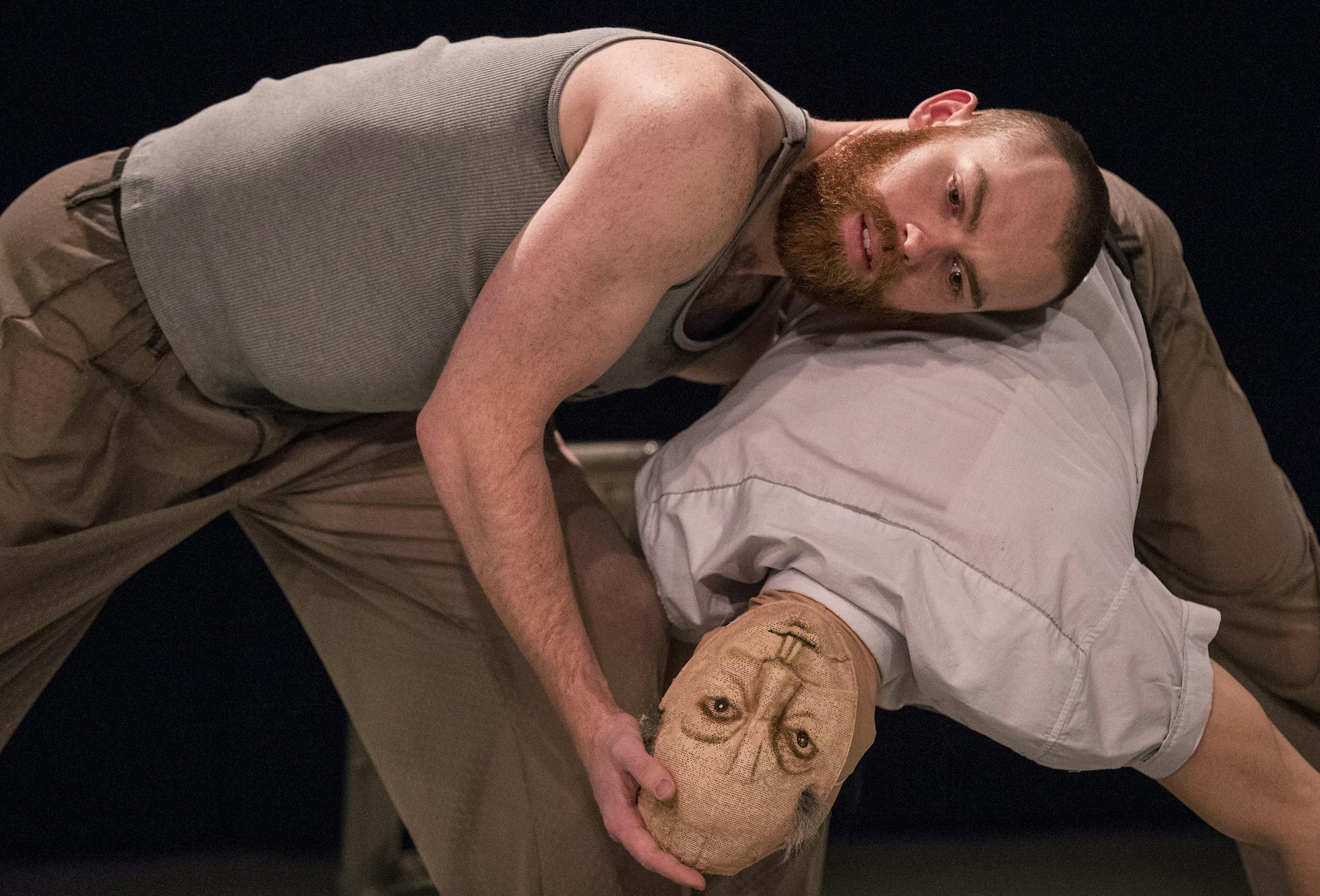 Shohei Iwahama and Jordan Lefton will be performing in the Titicut Follies, The Ballet presented by James Sewell Ballet March 31 - April 2, 2017 at The Cowles Center for Dance & the Performing Arts in Minneapolis. ] CARLOS GONZALEZ ï cgonzalez@startribune.com - March 21, 2017, Minneapolis, MN, James Sewell's production of "Titicut Follies, The Ballet," based on the 1967 documentary by Frederick Wiseman. Wiseman's documentary starkly potrayed the conditions at the Bridgewater State Prison fo