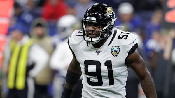 New Vikings defensive end Yannick Ngakoue, like Danielle Hunter, is still only 25, and the two could form the Vikings' next great pass-rushing tandem.