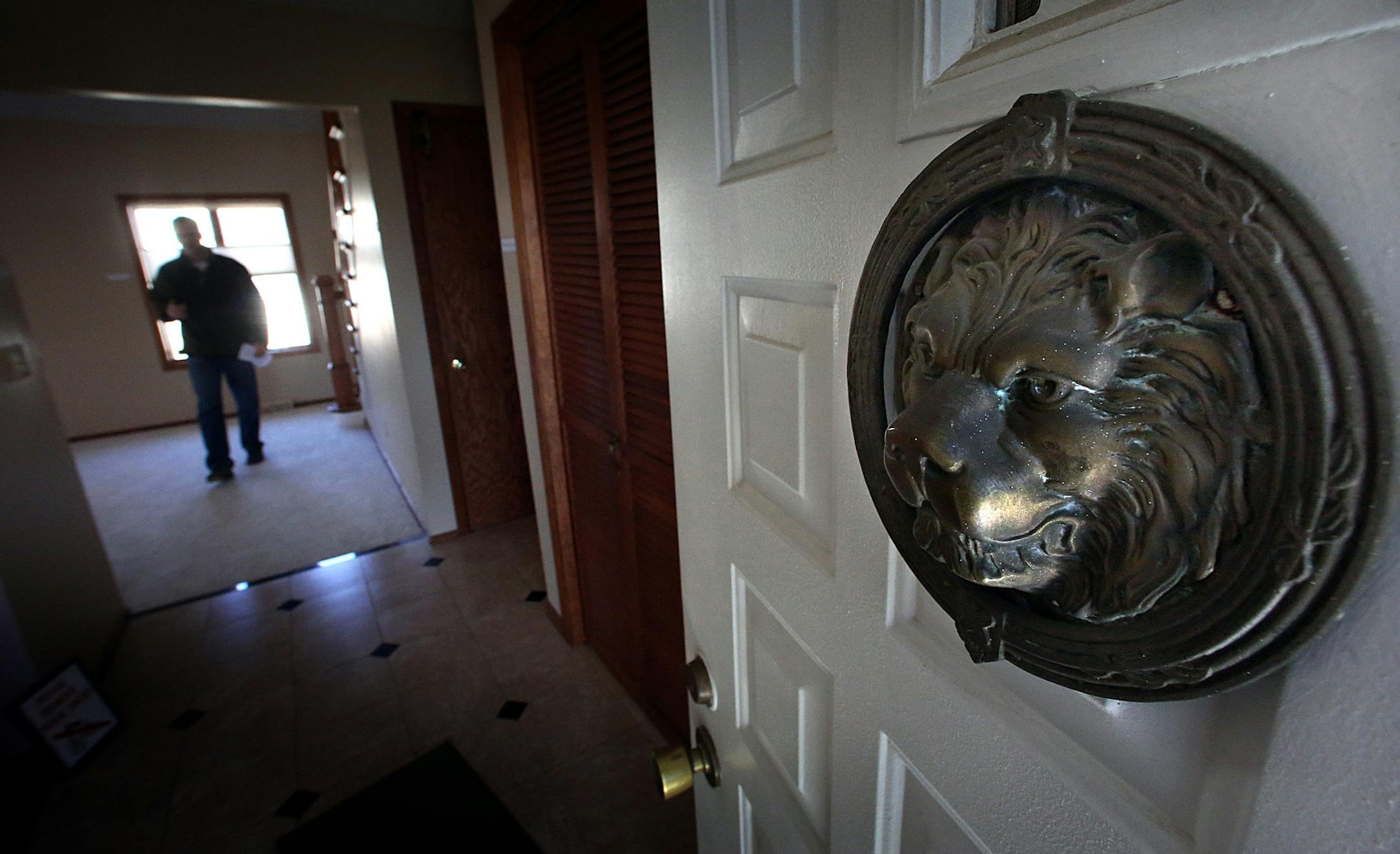 Prospective homeowner Peter Hansen looked over a home for sale near Lake Phalen. Realtor Melissa Pugh (not pictured) was showing the property. ] JIM GEHRZ ‚Ä¢ jgehrz@startribune.com / St. Paul, MN / April 10, 2014 / 11:00 AM BACKGROUND INFORMATION: Property values are leaping back up after years of steep drops and stagnation. A visit to a St. Paul neighborhood seeing a sizzling comeback, which will finally now start to translate into property tax bills as well, as a lag in asses