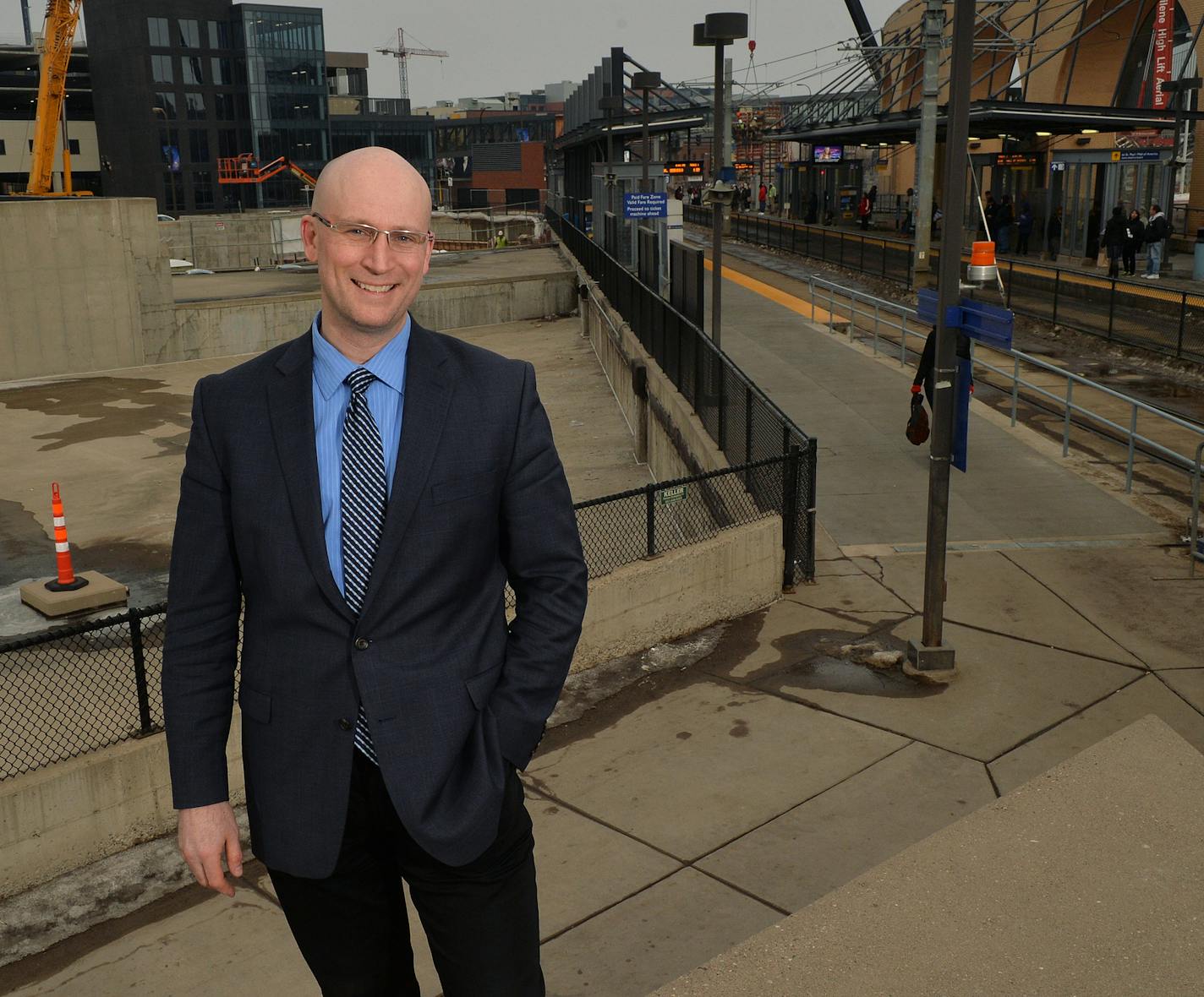 Dan Collison, executive director of the East Downtown Council, said branding this district of Minneapolis has &#x201c;a little bit of &#x2018;naming the baby&#x2019; anxiety.&#x201d;