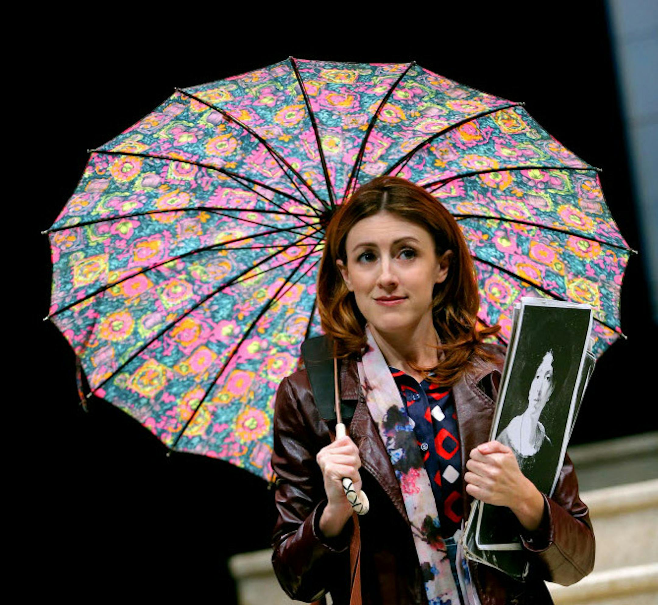 Kate Wetherhead (Heidi Holland) keeps a skeptical and fearful distance from life in Wendy Wasserstein’s “The Heidi Chronicles” at the Guthrie Theater.