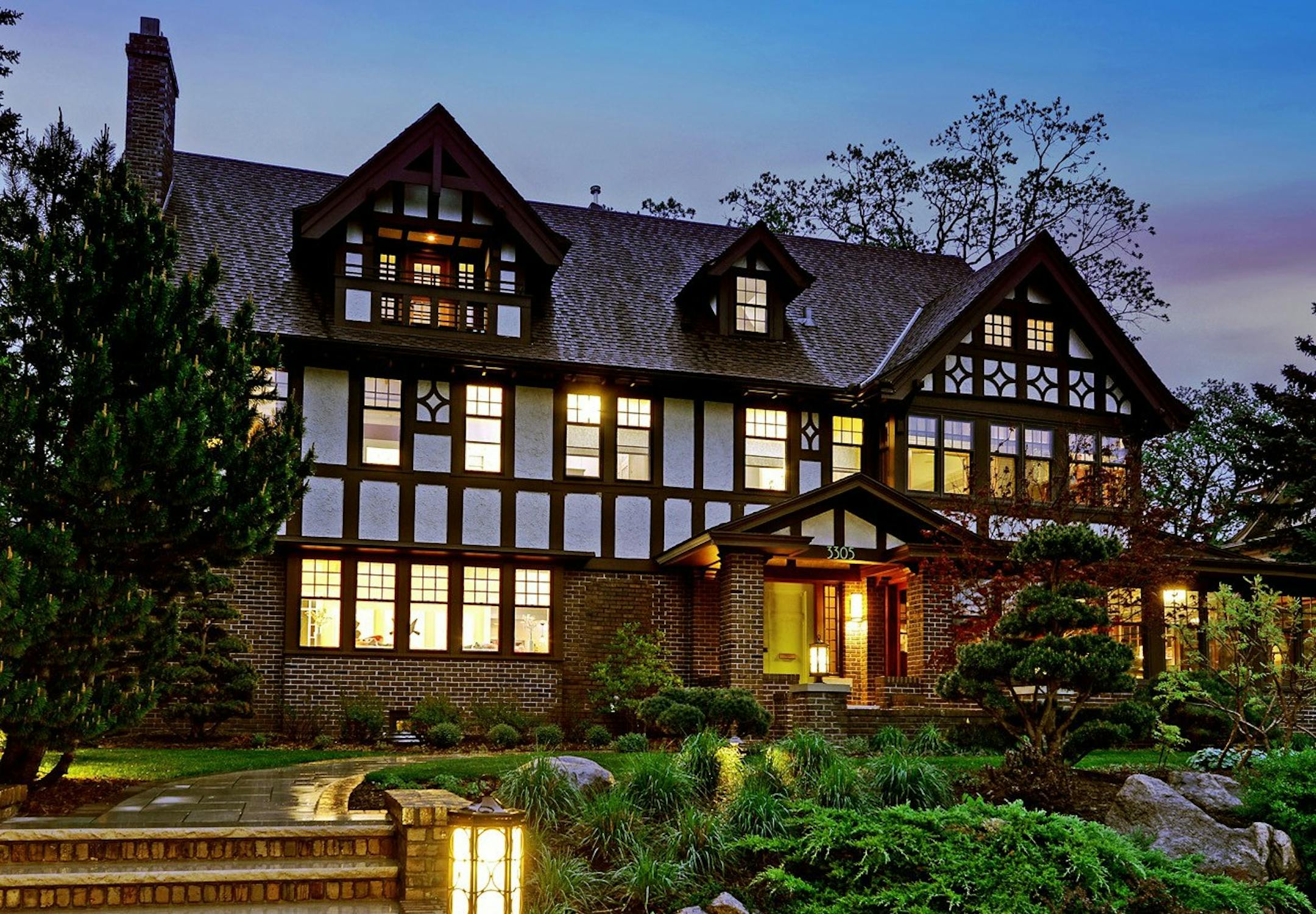 Homegazing: Lake Calhoun Tudor for sale - . Credit Spacecrafting.