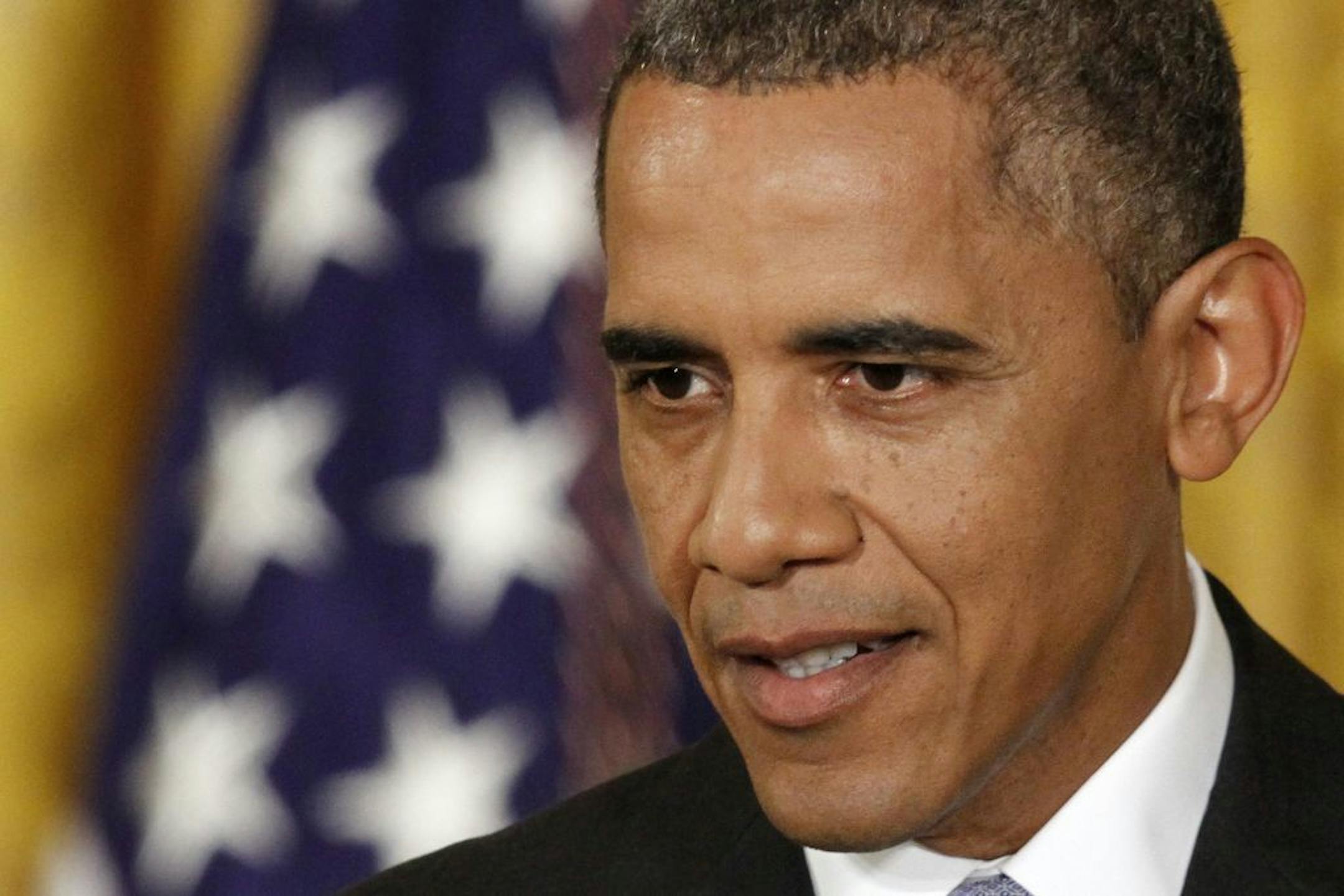 President Barack Obama speaks during a news conference in the East Room of the White House in Washington, Friday, Aug. 9, 2013.