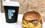 Fairgrounds Coffee and Tea is giving away a free 12-ounce cup of Adelaide's Blend with the purchase of any breakfast or lunch item.