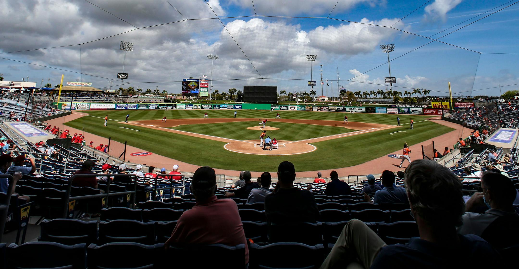 The Philadelphia Phillies spring training complex in Clearwater, Florida. (The Philadelphia Inquirer/TNS) ORG XMIT: 37988890W