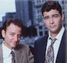 fisher stevens (left) and kyle chandler in the television series "Early Edition"