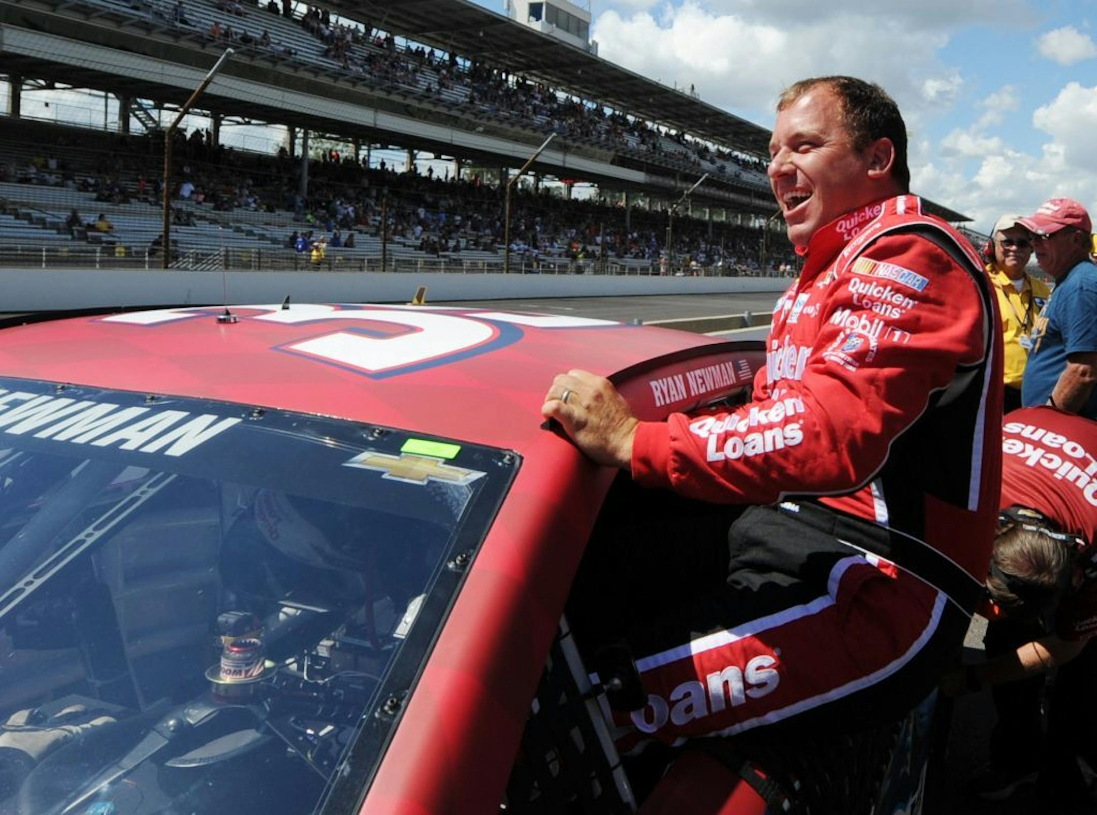 Sprint Cup Series driver Ryan Newman
