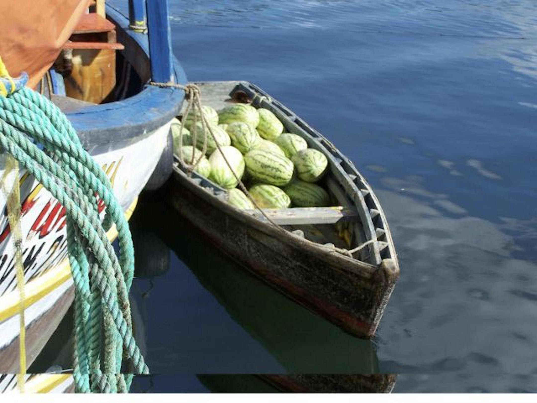 Vendors sail over from Venezuela to sell fruits, vegetables and fish to shoppers at the floating market in the Punda section of Willem­stad, Curacao.