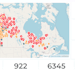 Canadian Wildfire Map