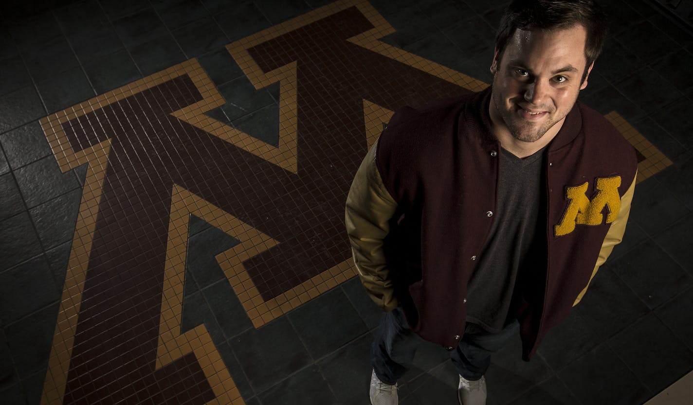 University of Minnesota Gophers Football defensive lineman Cameron Botticelli. ] CARLOS GONZALEZ cgonzalez@startribune.com - November 24, 2014, Minneapolis, Minn., University of Minnesota Gophers Football, defensive lineman Cameron Botticelli