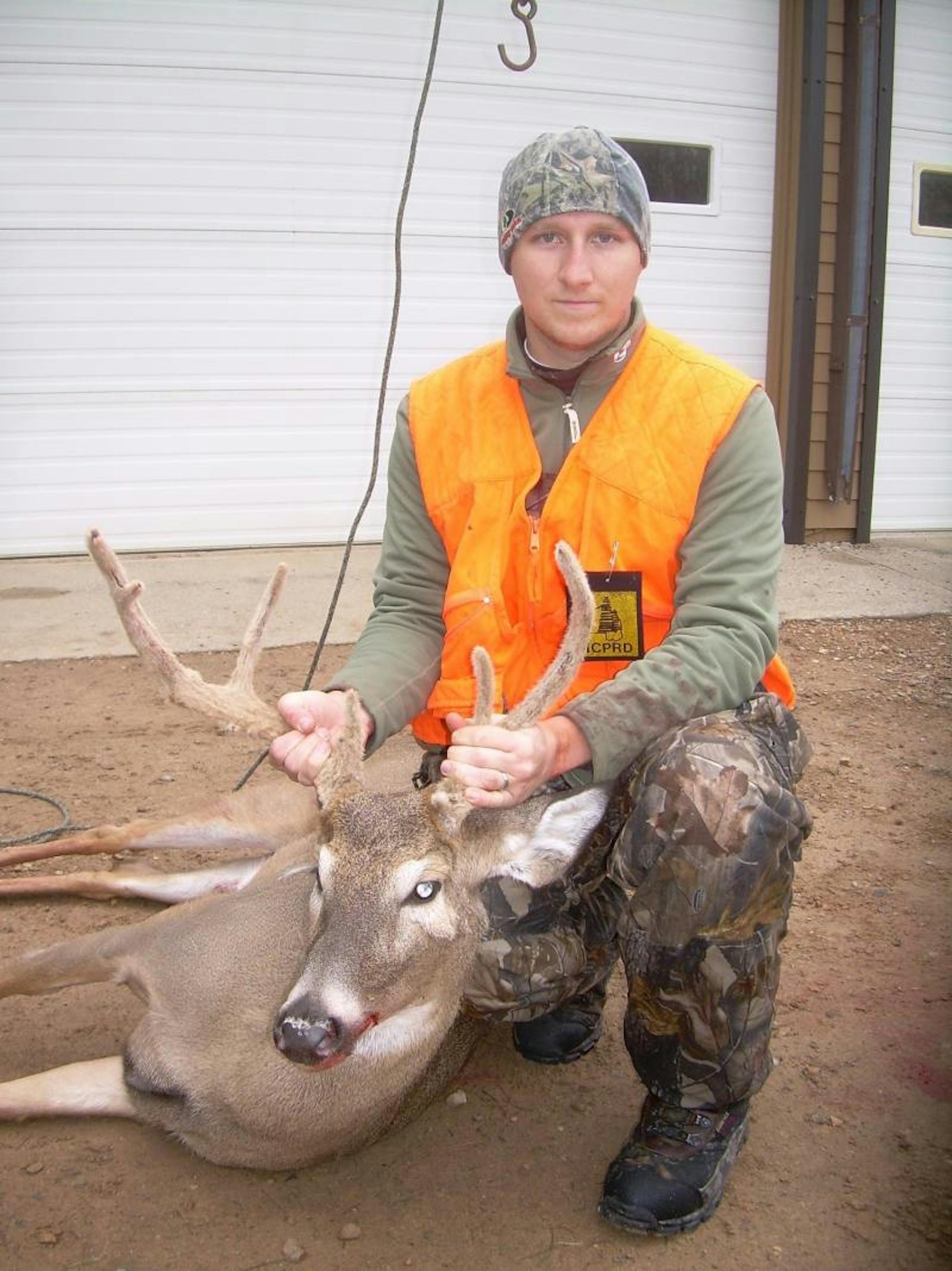 7 point velvet buck