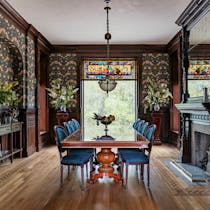 After a fire destroyed St. Cloud's Foley Mansion almost 20 years ago, the iconic 1889 residence has risen from the ashes with restored ornate woodwork