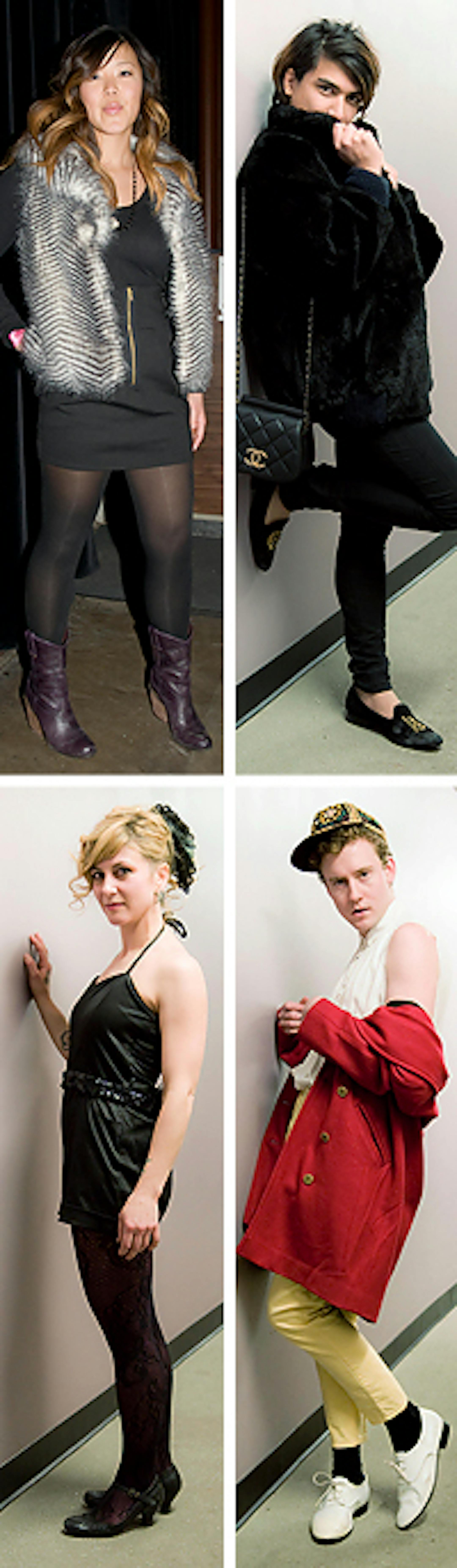 Clockwise from top - Sarah Thorp, Jake Thompson, Jack Randol, Christy Hunt