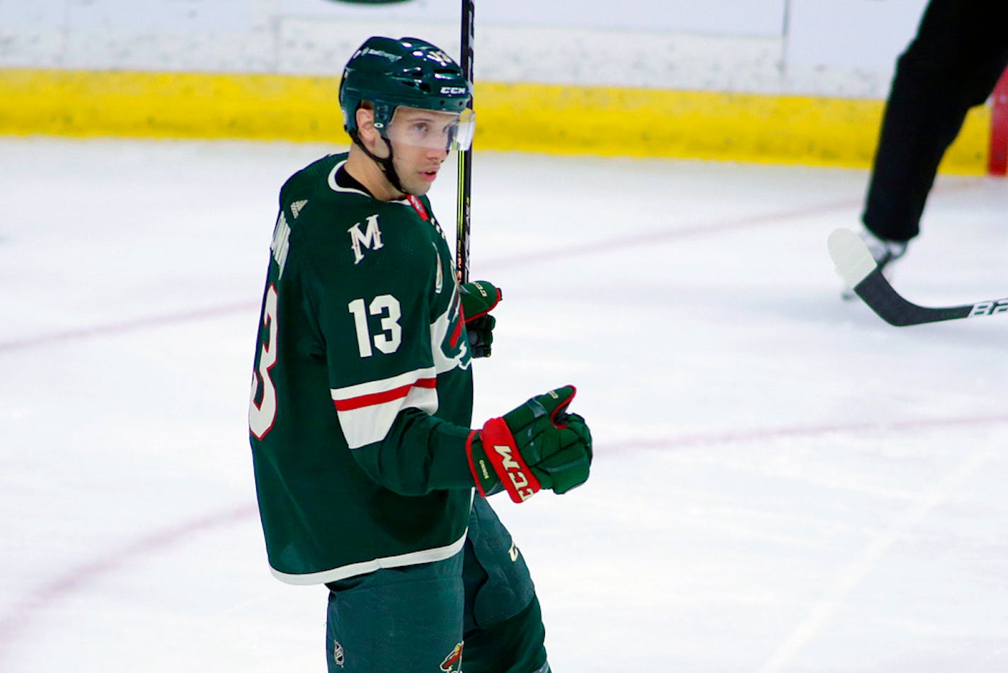 Minnesota Wild center Nick Bonino