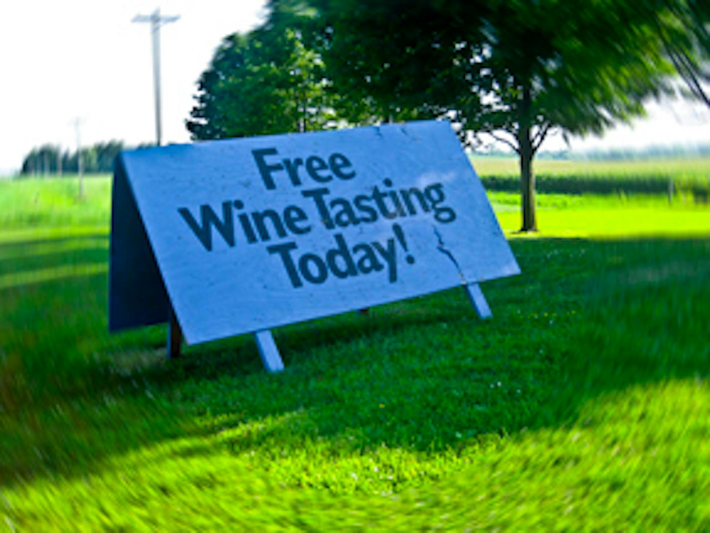 Yes, FREE Wine Tasting! Can't go wrong there!