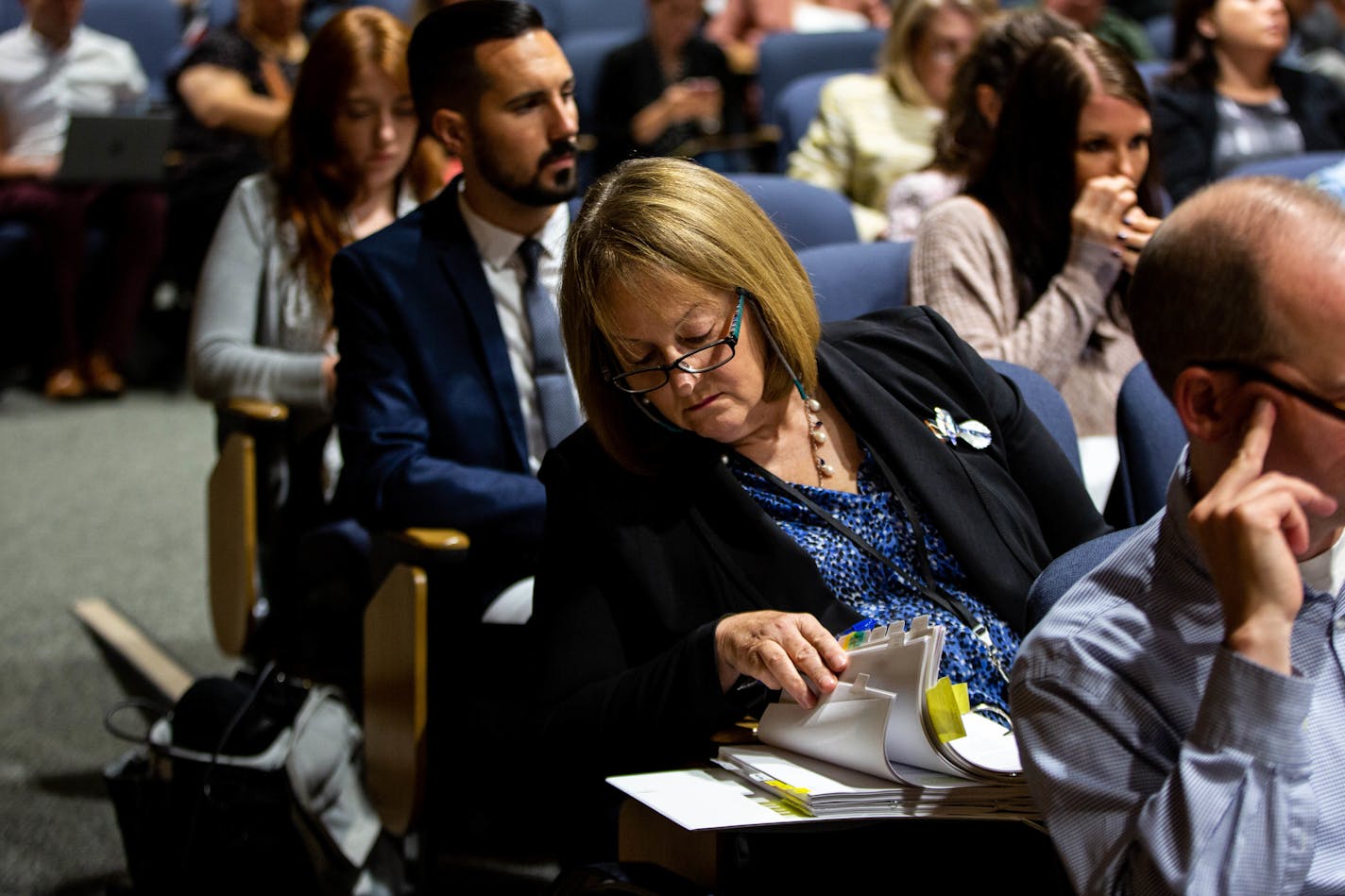 DHS was represented by acting commissioner Pam Wheelock during a wide ranging hearing where several state senators offered a blistering critique of the state Department of Human Services Tuesday morning. ] NICOLE NERI • nicole.neri@startribune.com