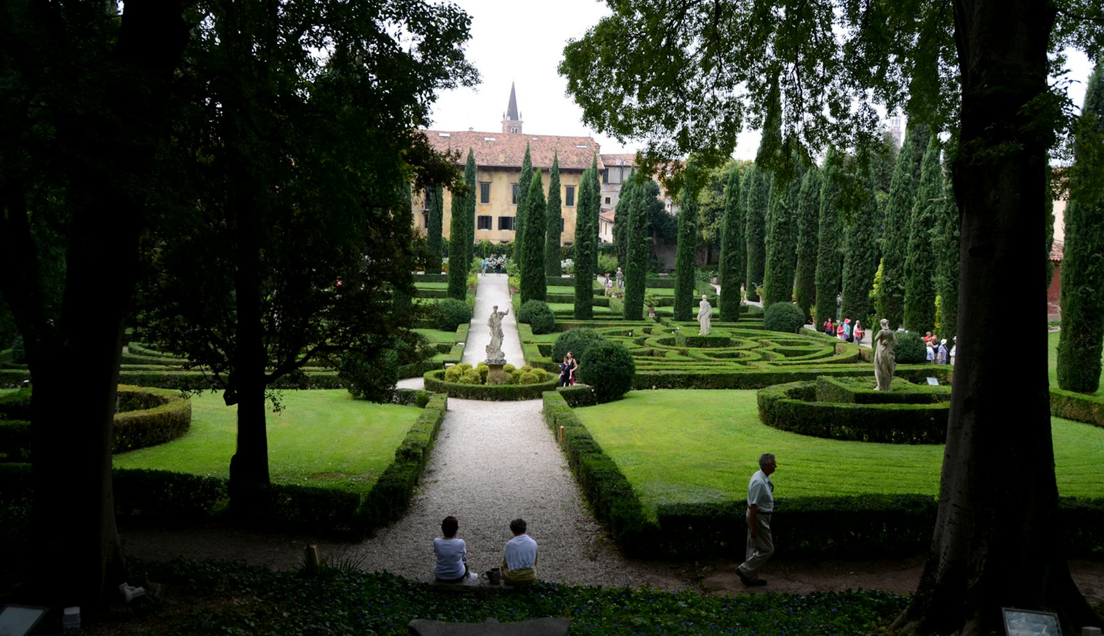 The Giusti Garden in Verona, Italy. (Doug Oster/Pittsburgh Post-Gazette/TNS)
