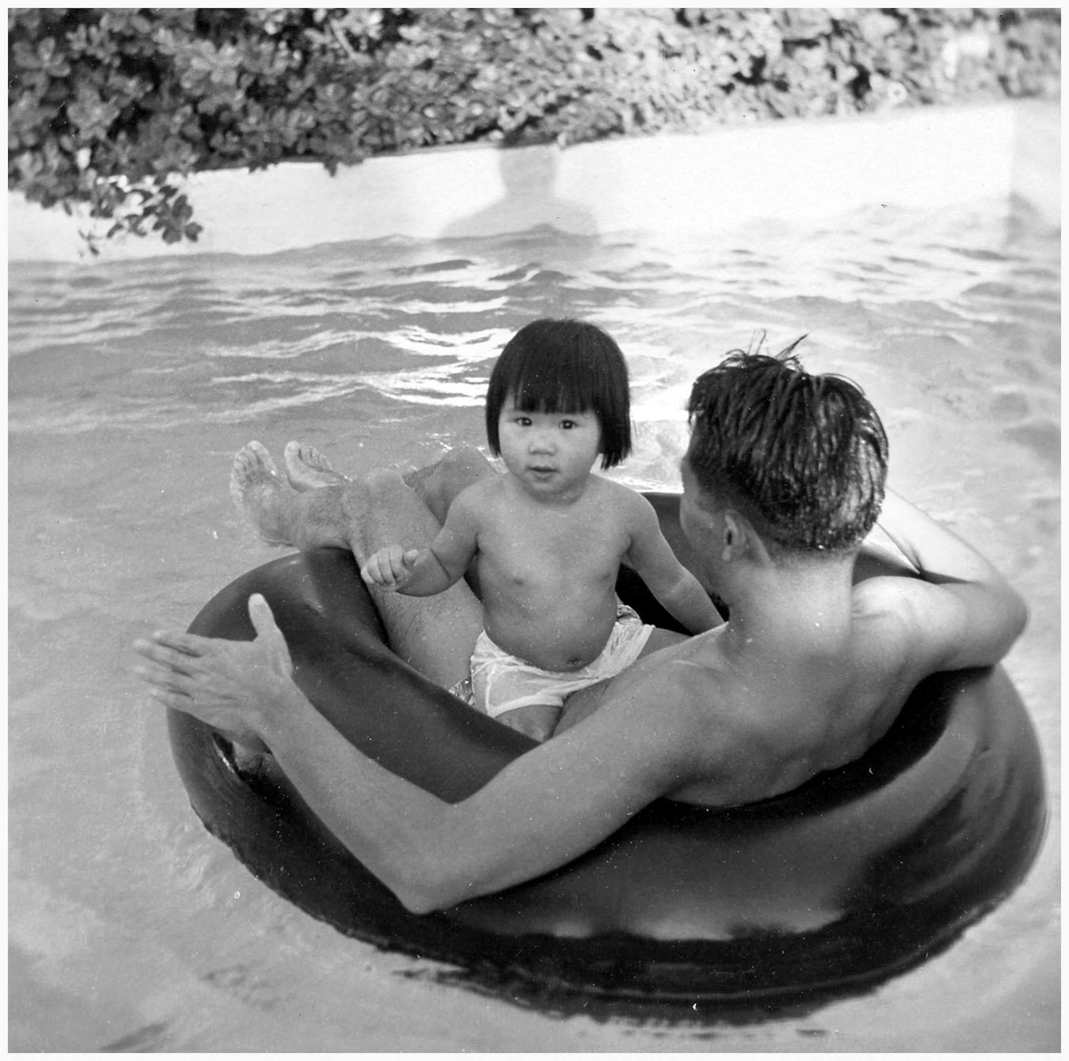 Fresno, 1954: Amy Tan and her father.