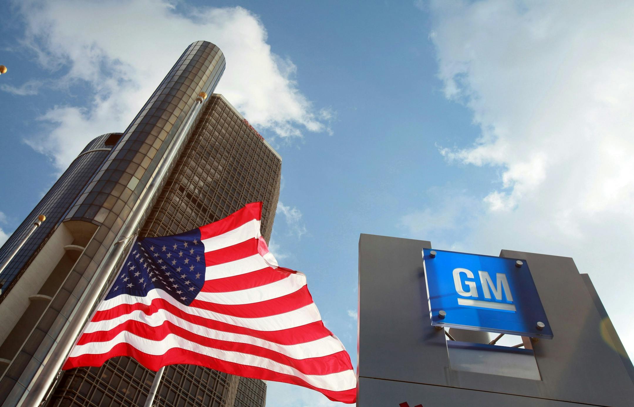 General Motors headquarters in downtown Detroit on Nov. 17, 2010. G.M. will return to the stock markets on Nov. 18, 2010, a year and a half after it filed for a quick government-sponsored bankruptcy to shed billions of dollars in debt and reshape its business. At $33 per common share, G.M. will raise $22.7 billion in its initial public offering, taking the title of largest stock debut in American corporate history away from Visa. (Fabrizio Costantini/The New York Times) ORG XMIT: MIN201212191614
