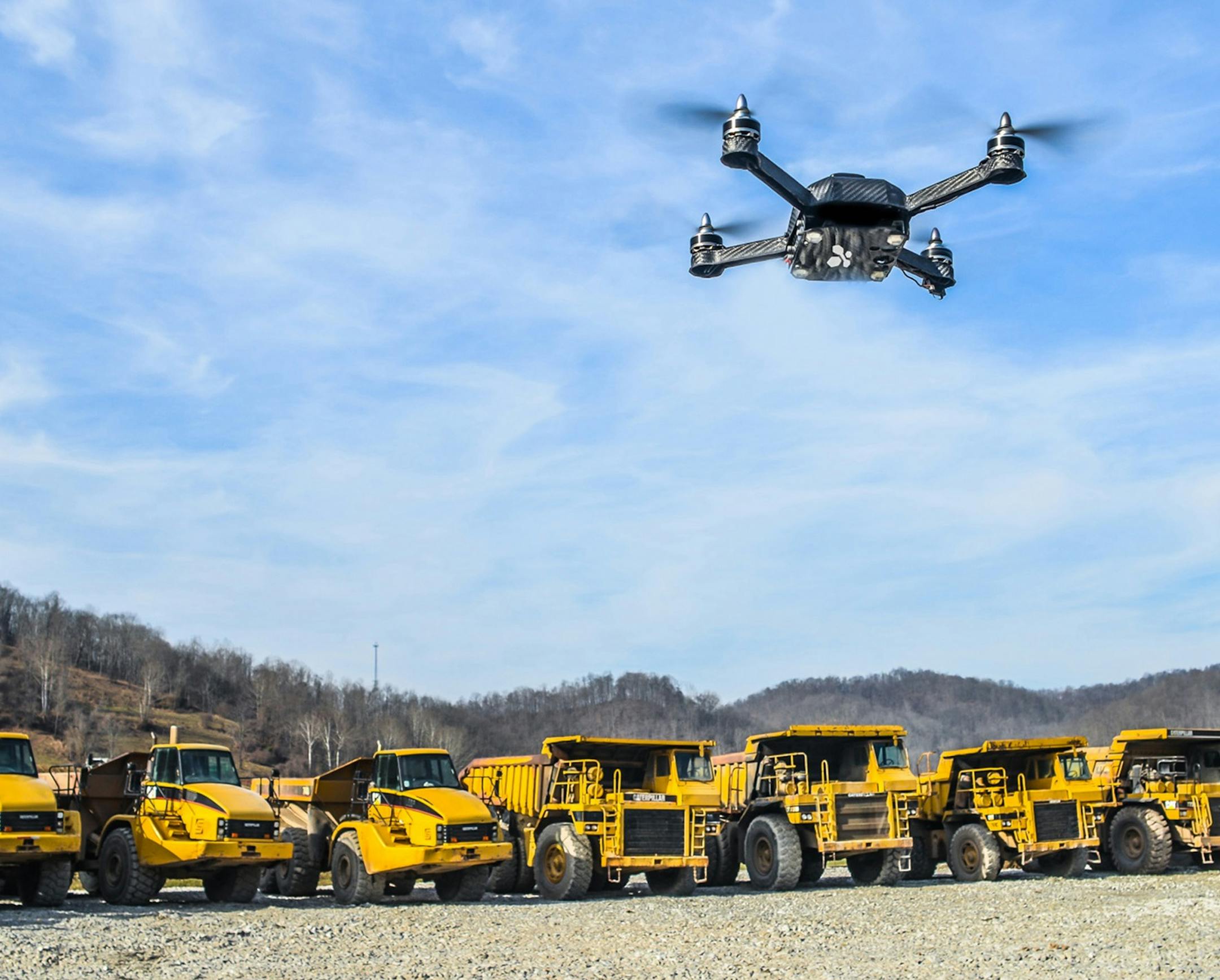 Based in Pittsburgh's East Liberty neighborhood, Identified Technologies created an automated drone and docking system for gathering data at industrial sites, especially shale gas operations. (Identified Technologies) ORG XMIT: 1163876