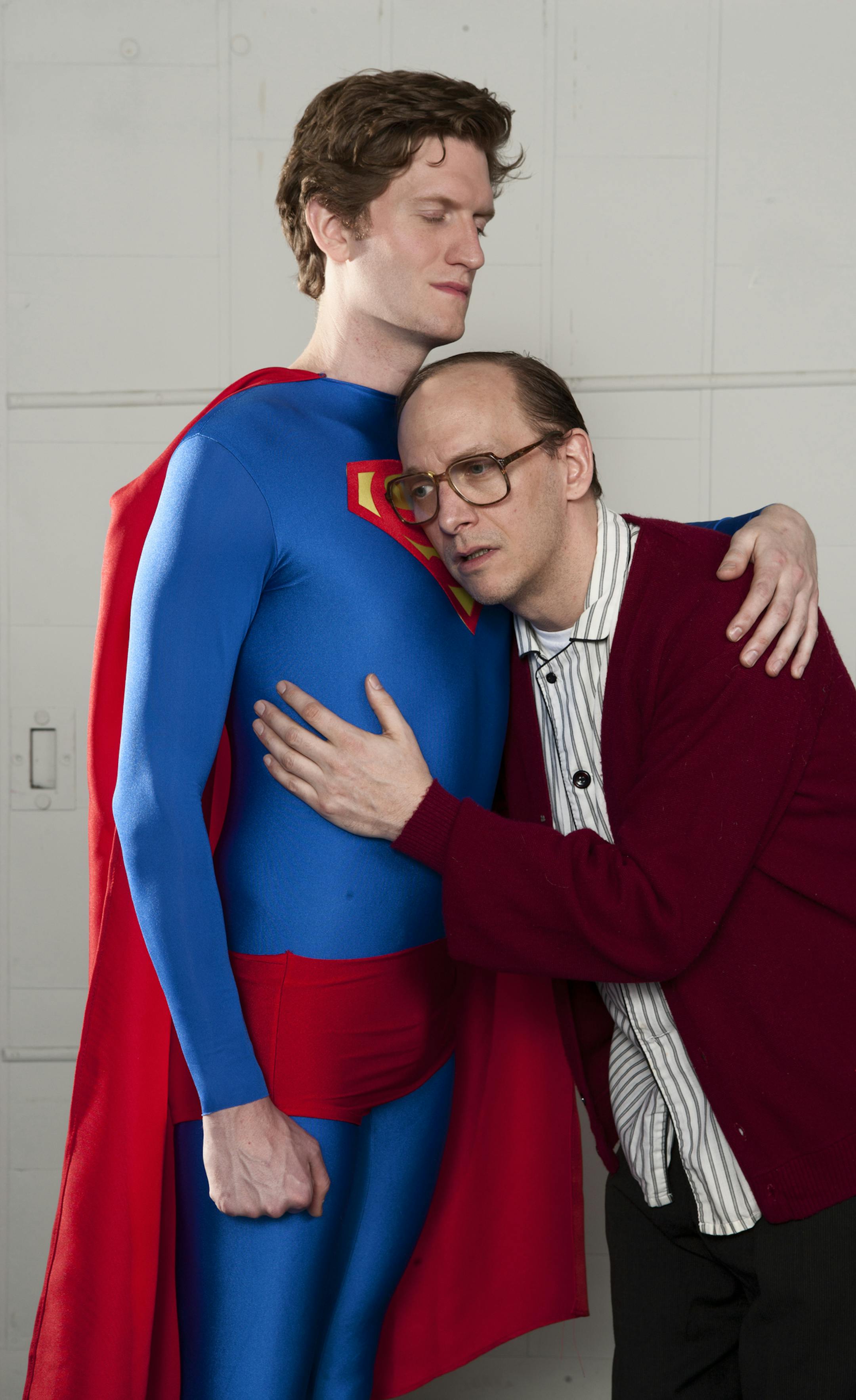 Dan Beckmann and Jim Lichtscheidel in "Man of Steel"