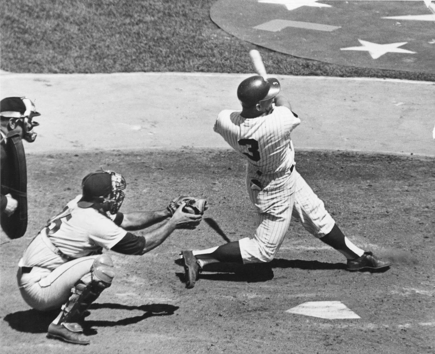 July 13, 1965: Harmon Killebrew hits a home run during the 1965 All-Star Game held at Metropolitan Stadium.