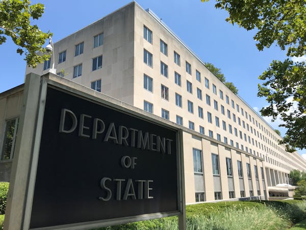 The State Department building in Washington.
