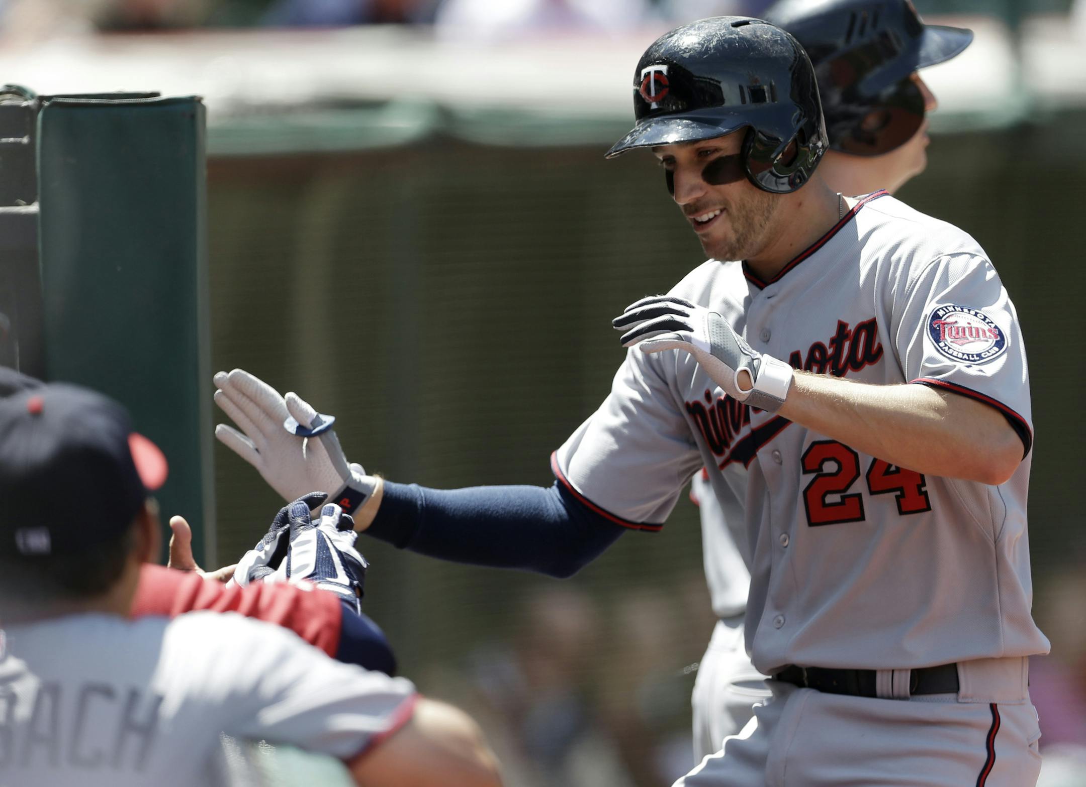 Twins third baseman Trevor Plouffe