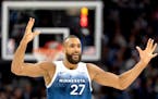 Rudy Gobert of the Minnesota Timberwolves was named Defensive Player of the Year for the fourth time Tuesday.