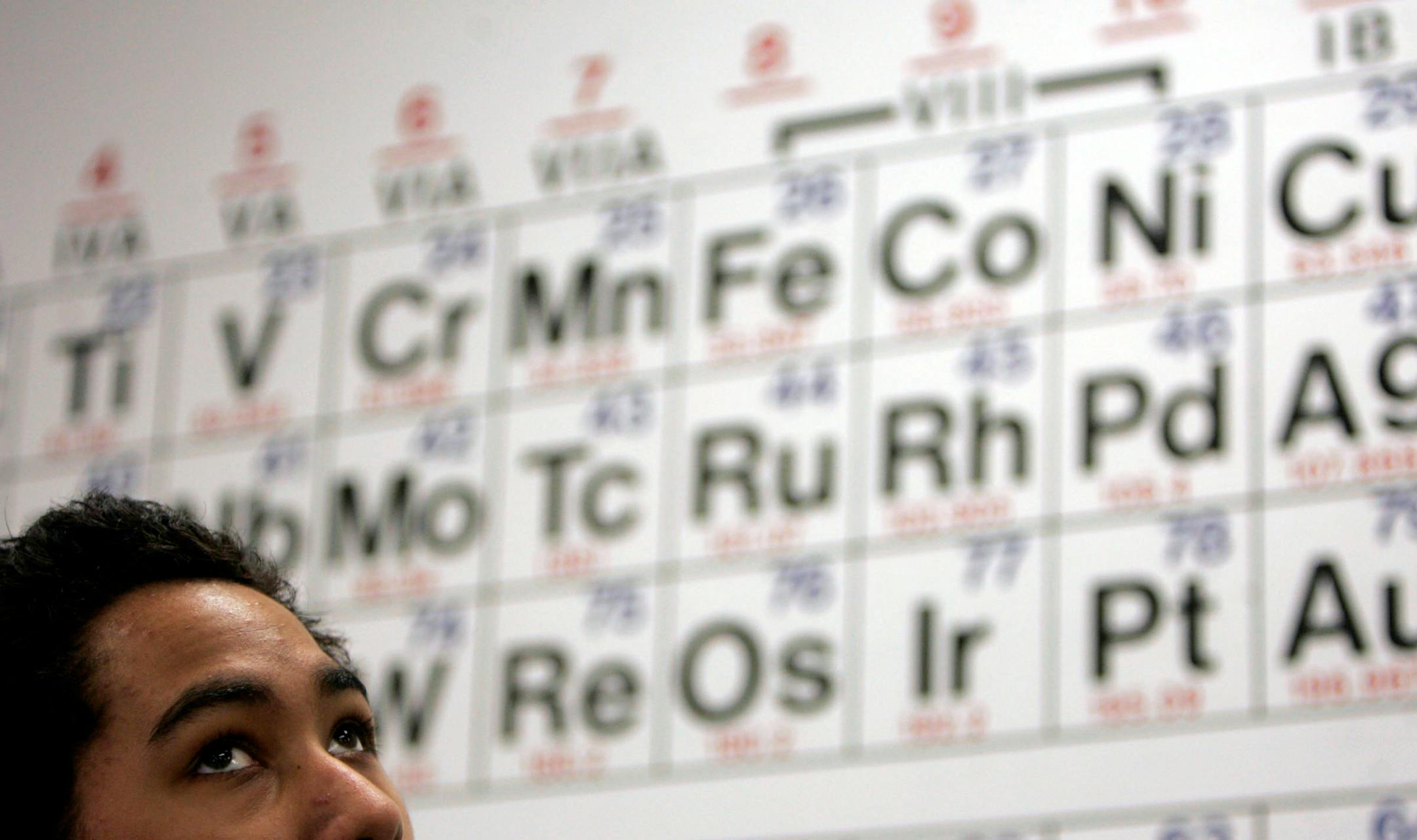 At this point in his life, Jordan Richardson thinks he might want to become a chemist. In recent years, he's entertained the idea of becoming an astronaut, an ambassador to England and the President of the United States. Here, Jordan waits to begin an honors chemistry class experiment.
