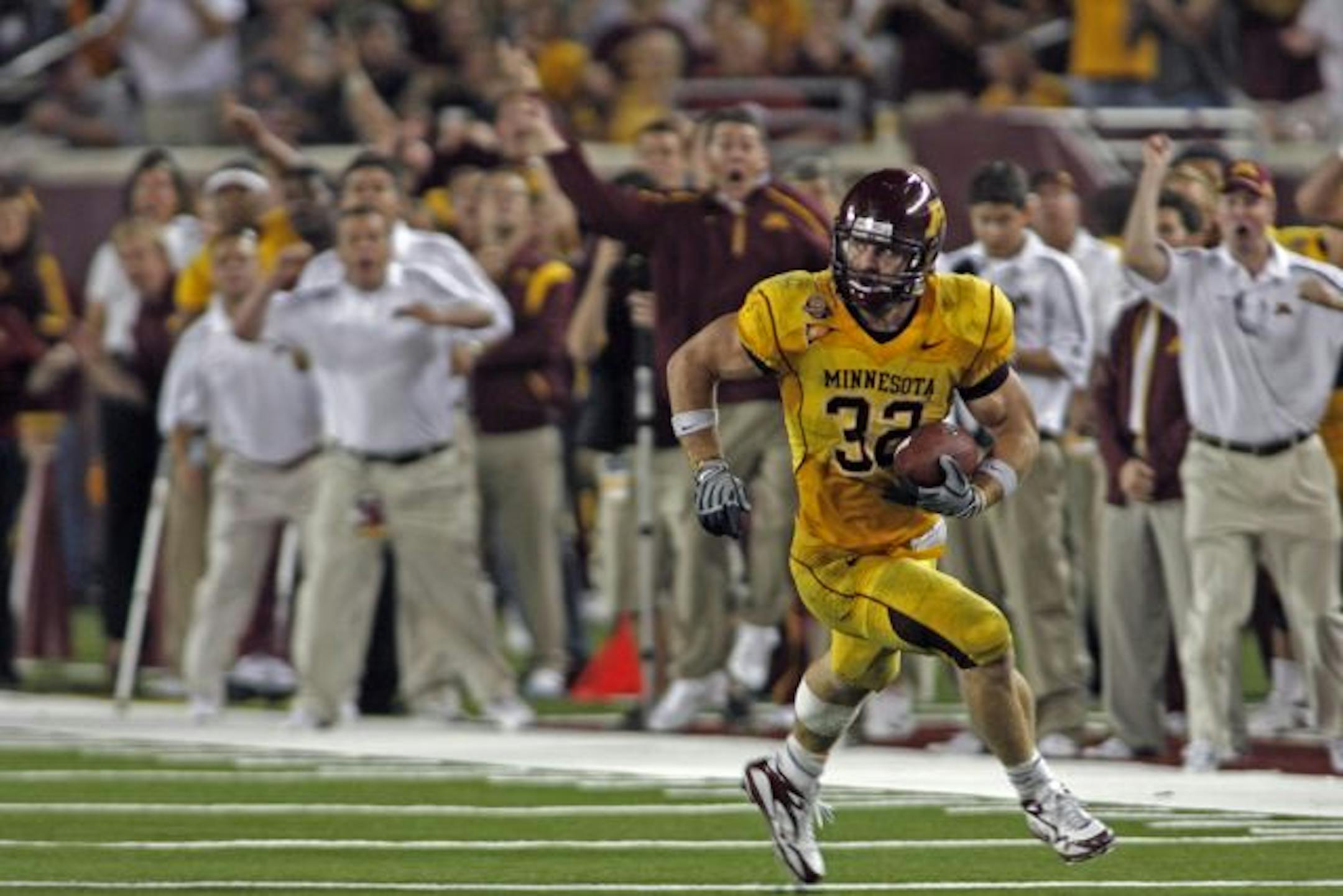 Nate Triplett of Minnesota was a fifth-round draft choice who didn't work out.