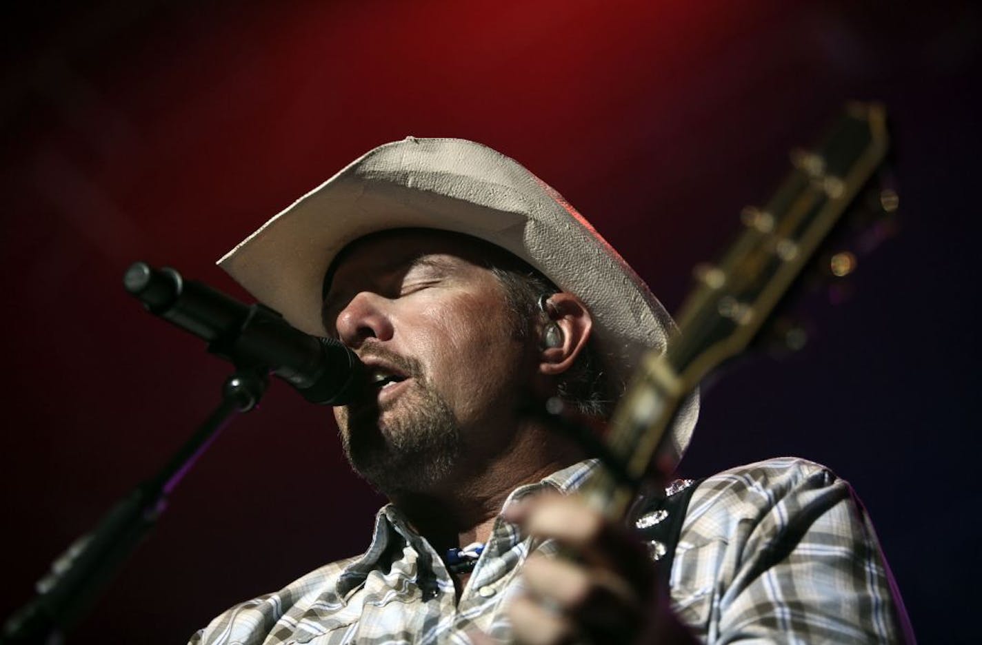 Toby Keith performed at the State Fair Grandstand in Falcon Heights, Minn., Wednesday, August 31, 2011.