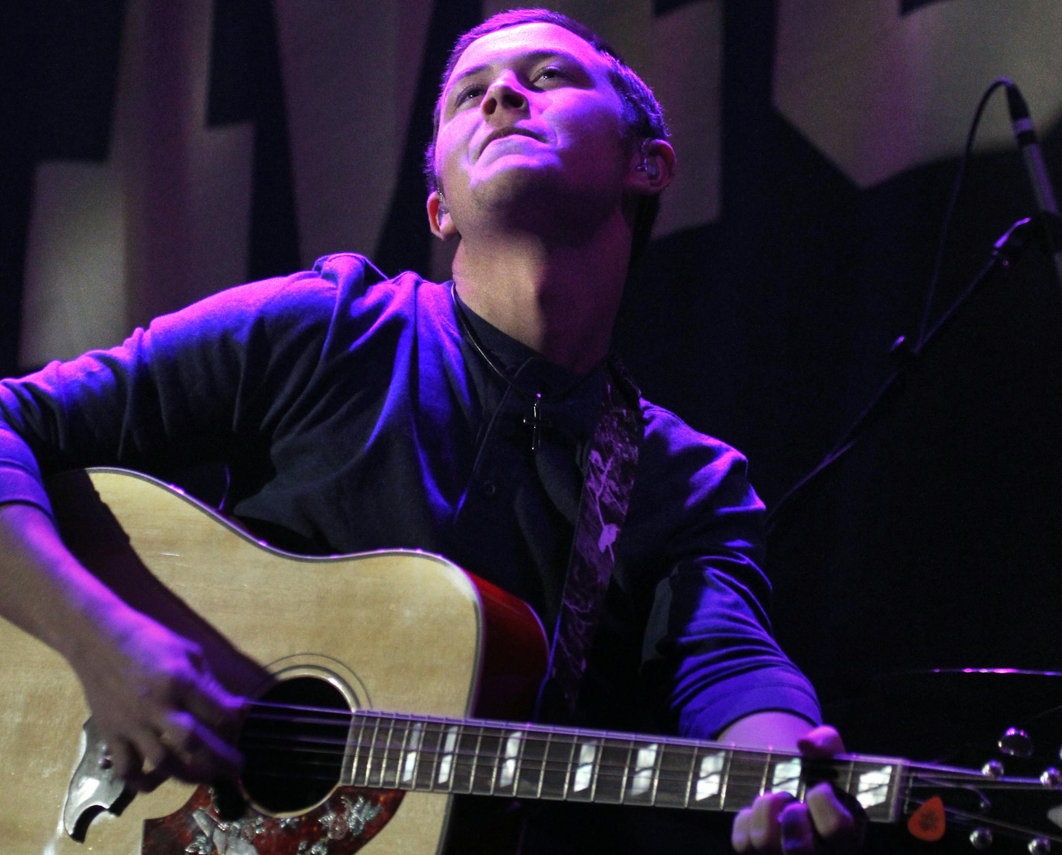 Scottie McCreery took the stage to open for the Brad Paisley, Virtual Reality Tour Saturday night at the Xcel Center.[ TOM WALLACE ‚Ä¢ twallace@startribune.com _ Assignments # 20021406A_ January 14, 2011_ SLUG: paisley0115_ EXTRA INFORMATION: Scotty McCreery‚Äôs debut album, Clear As Day, has been certified platinum for sales of more than 1 million in just three months after its release.In addition, he was named No. 1 on Billboard magazine‚Äôs l