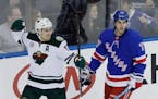 Wild plays Rangers tonight after late-game meltdown against Bruins