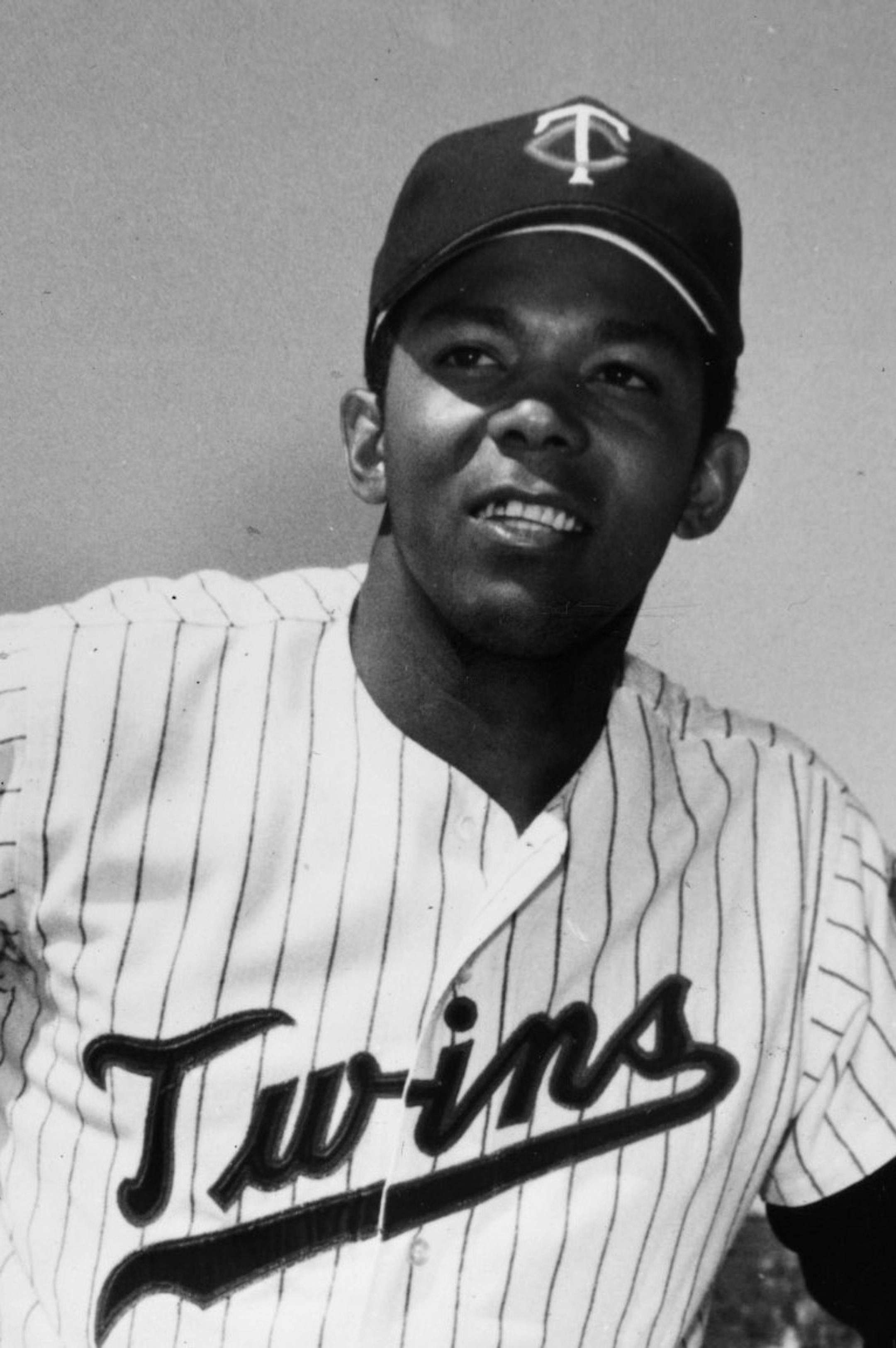 Minnesota Twins pro baseball star Tony Oliva is shown in this spring 1969 publicity photo courtesy of the Twins.