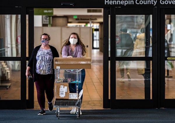 Minneapolis and St. Paul lifted their indoor mask mandates on Feb. 24, 2022. The rules were put in place on Jan. 5, 2022, to address an outbreak of co