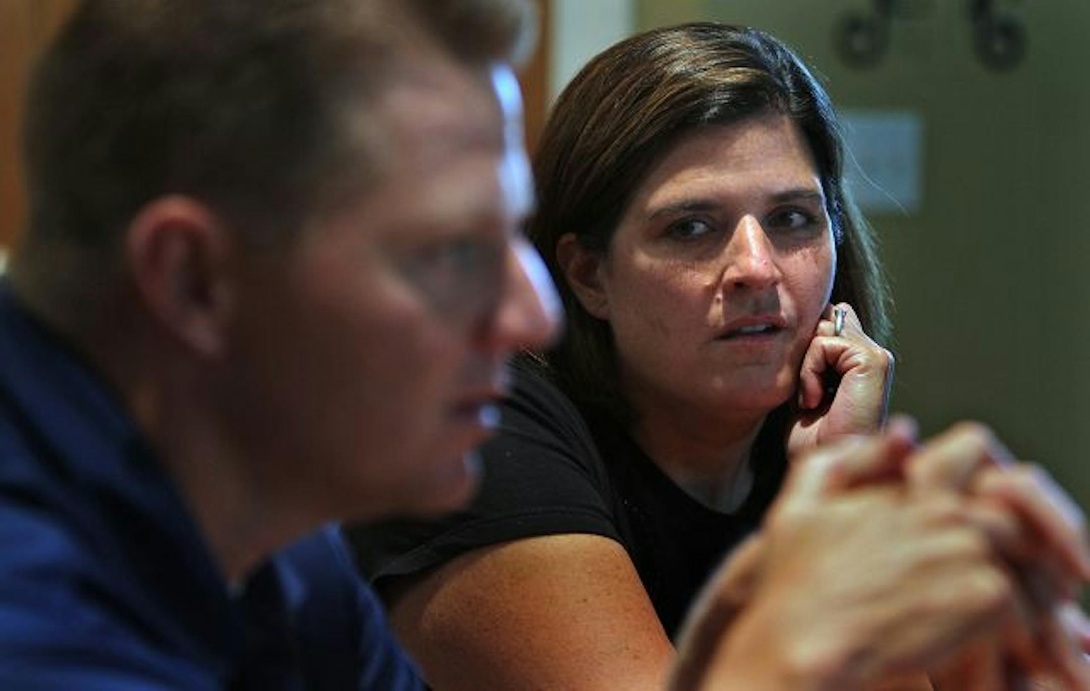 Tammy Bevell met her husband while on a Mormon mission. They married when Darrell Bevell was the quarterback at Wisconsin — but had to delay the wedding until the season ended.