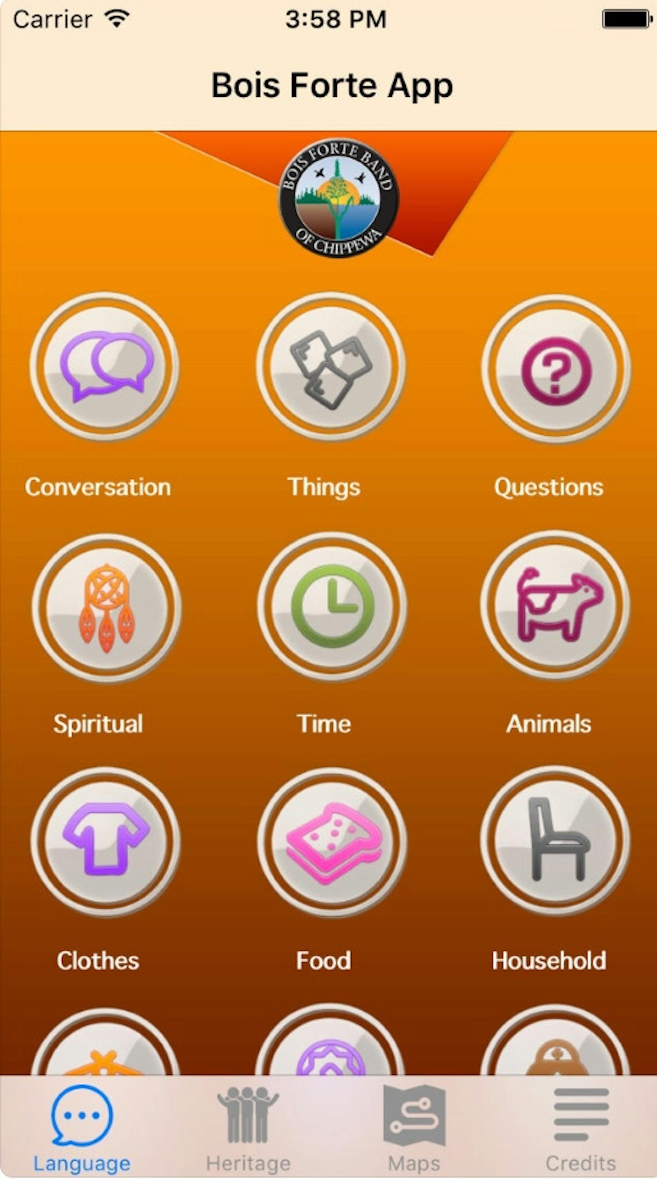 The Bois Forte Band of Chippewa in northern Minnesota created a new language app specific to the community&#xed;s dialect earlier this year.
