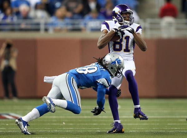 Vikings wide receiver Jerome Simpson
