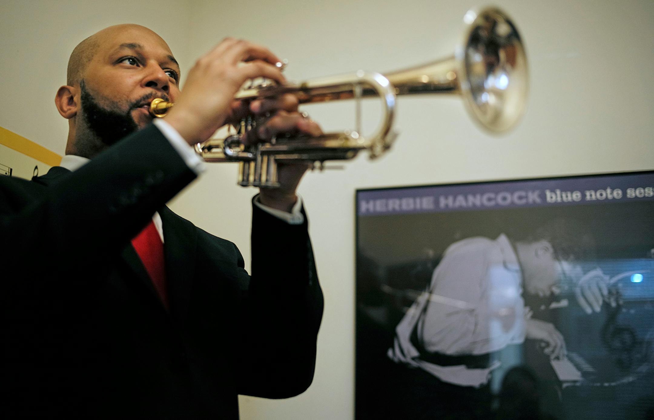 Walker West Music Academy trumpet instructor, Solomon Parham, practiced with a trumpet which he received as a wedding gift from Wynton Marsalis.The institution in St. Paul's Summit University neighborhood that has been teaching folks how to make music for 26 years is moving to bigger and newer digs soon, just across the street. ]richard.tsong-taatarii/rtsong-taatarii@startribune.com