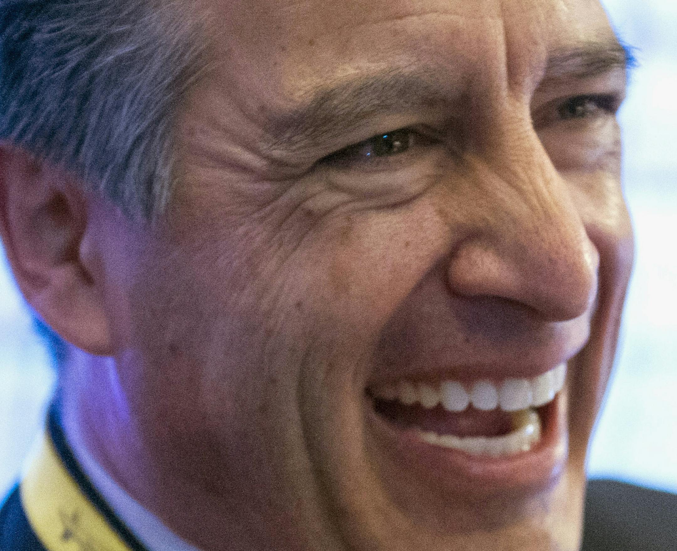 FILE - In this Feb. 20, 2016 file photo, Nevada Gov. Brian Sandoval participates in the National Governors Association Winter Meeting in Washington. Two people familiar with the process say the White House is considering Sandoval as one of several potential nominees to the Supreme Court. (AP Photo/Cliff Owen, File)