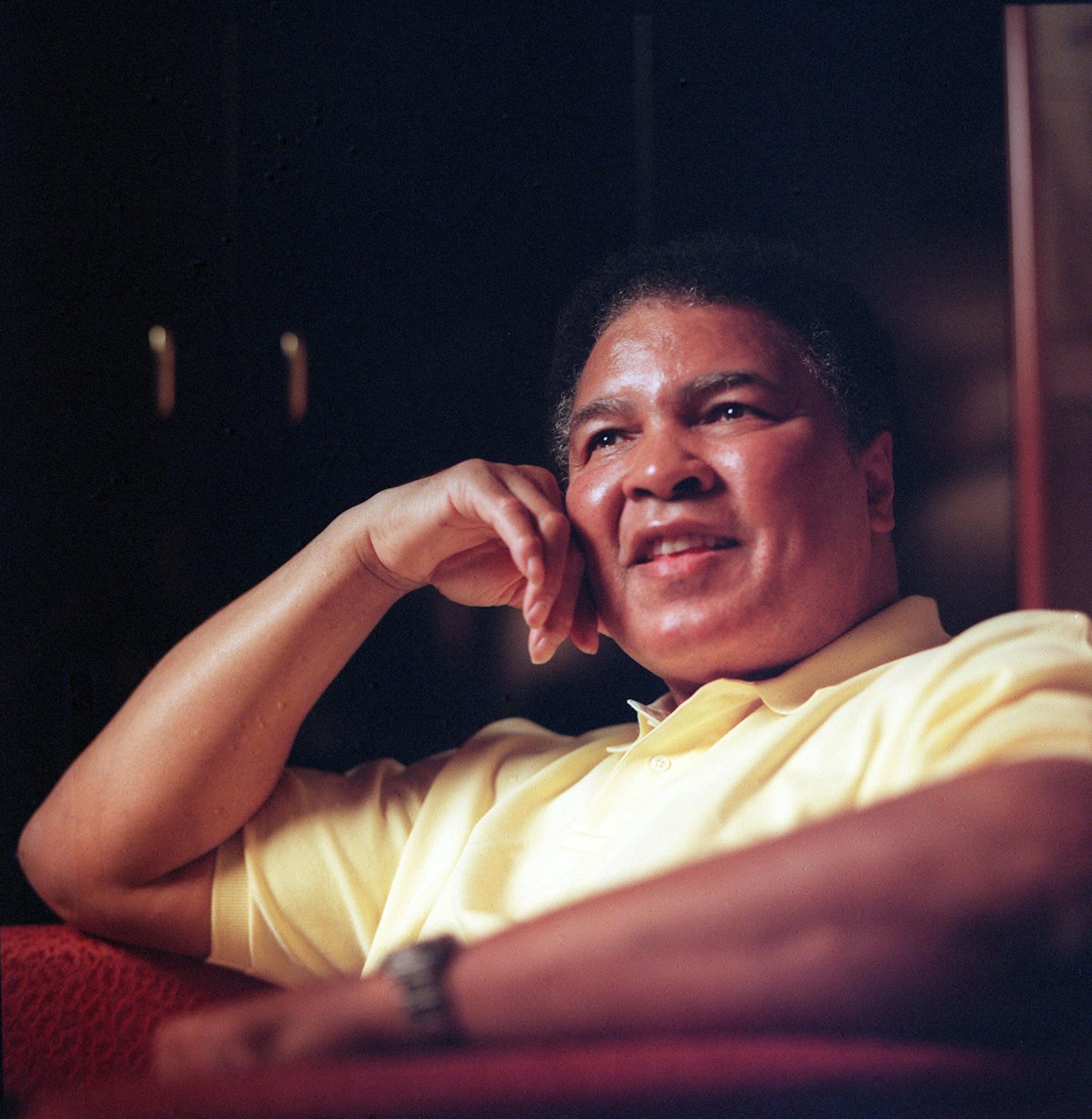 FILE -- (NYT23) NEW YORK -- Jan. 16, 2007 -- BOX-ALI-BIRTHDAY -- Muhammad Ali in New York in 2001. Ali turns 65 on Wednesday, Jan. 17, 2007. The Greatest is a senior citizen now, eligible to collect Social Security.