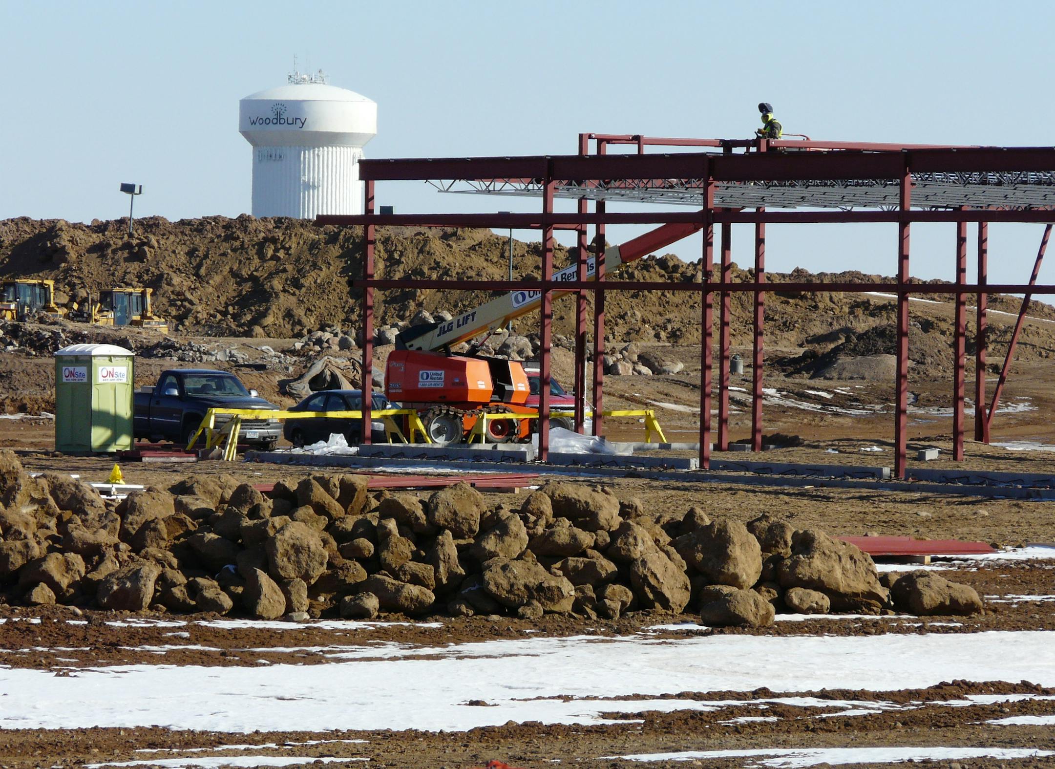 A classic scene in growth-welcoming Woodbury. Neighbors, such as Afton, are less keen on development.