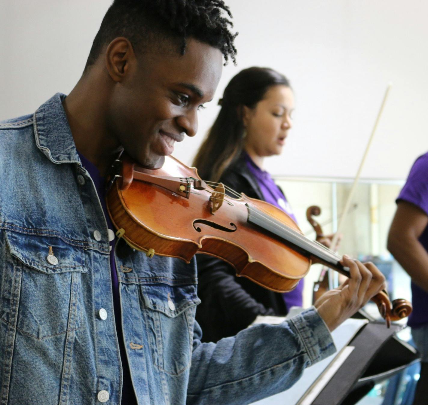 Students in the Sphinx Virtuosi program through Hennepin Theatre Trust.