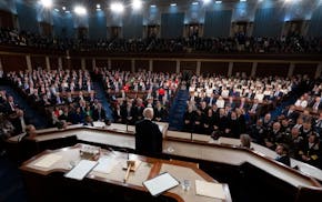 President Joe Biden delivers the State of the Union address on March 7, 2024.