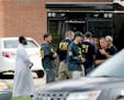 Law enforcement officials investigated an explosion at the Dar Al-Farooq Islamic Center in Bloomington on Aug. 5, 2017.